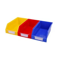 سطل های ذخیره سازی قطعات پشتی پلاستیکی پلاستیکی