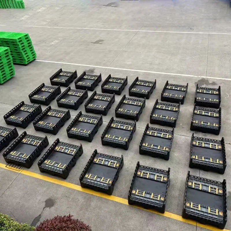 Euro Large Transport Storage Plastic Pallet Container Box high quality